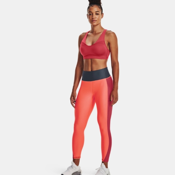 🆕UA | Women's HeatGear® No-Slip Waistband Blocked Ankle Legging Size Small - Picture 8 of 8